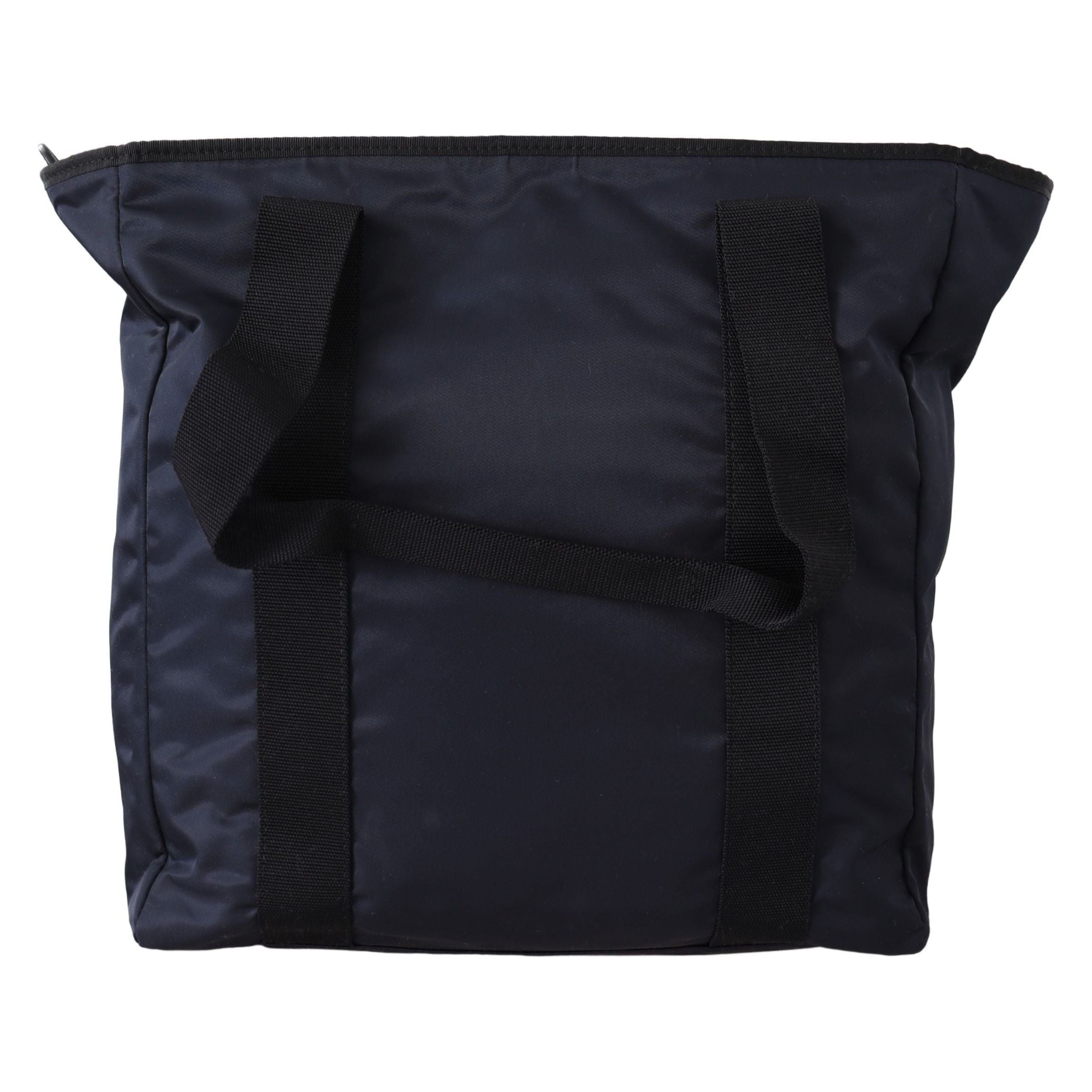 Luxour, Versace Elegant Blue Nylon Tote Bag, 