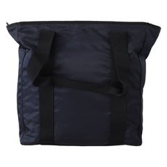 Luxour, Versace Elegant Blue Nylon Tote Bag, 