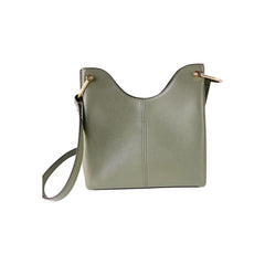 Luxour, Michael Kors Joan Large Perforated Suede Leather Slouchy Messenger Handbag (Army Green), 