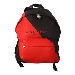 Luxour, Givenchy Sleek Urban Backpack in Black and Red, 