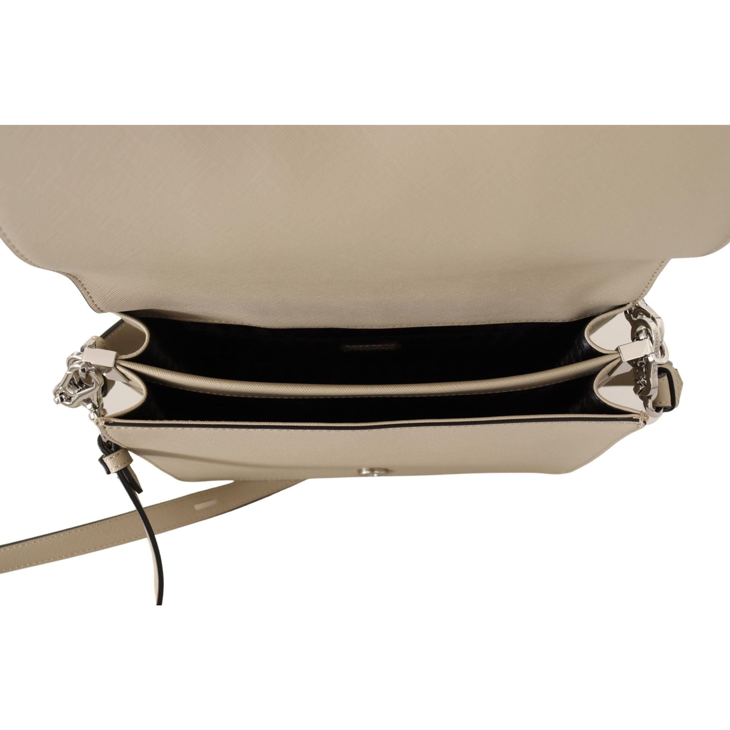 Luxour, Karl Lagerfeld Chic Sage Shoulder Bag with Dual Straps, 