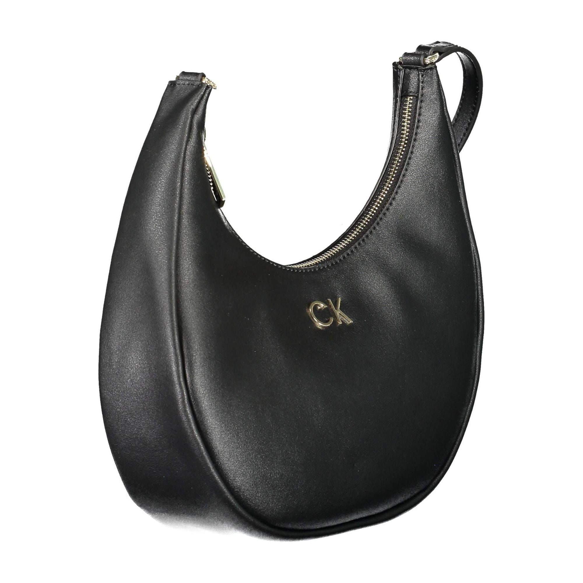 Luxour, Calvin Klein Black Polyester Women Handbag, 
