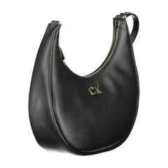 Luxour, Calvin Klein Black Polyester Women Handbag, 