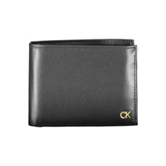 Luxour, Calvin Klein Black Leather Men Wallet, 