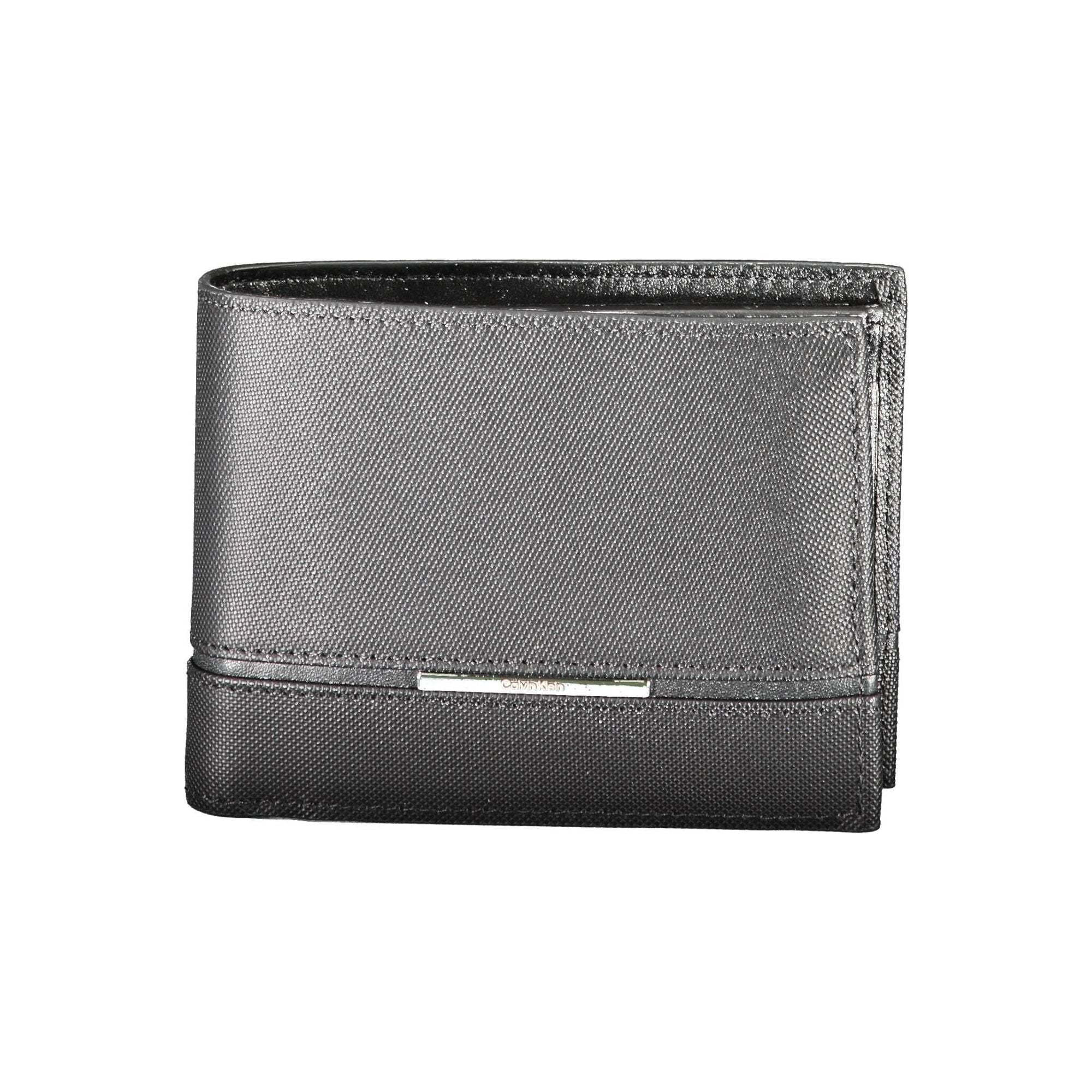 Luxour, Calvin Klein Black Leather Men Wallet, 
