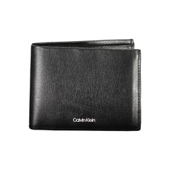 Luxour, Calvin Klein Black Leather Men Wallet, 