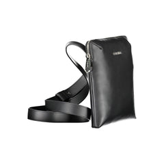 Luxour, Calvin Klein Black Polyester Men Shoulder Bag, 