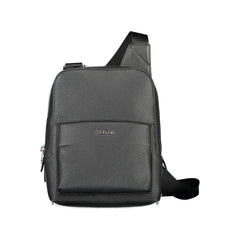 Luxour, Calvin Klein Black Polyester Men Shoulder Bag, 