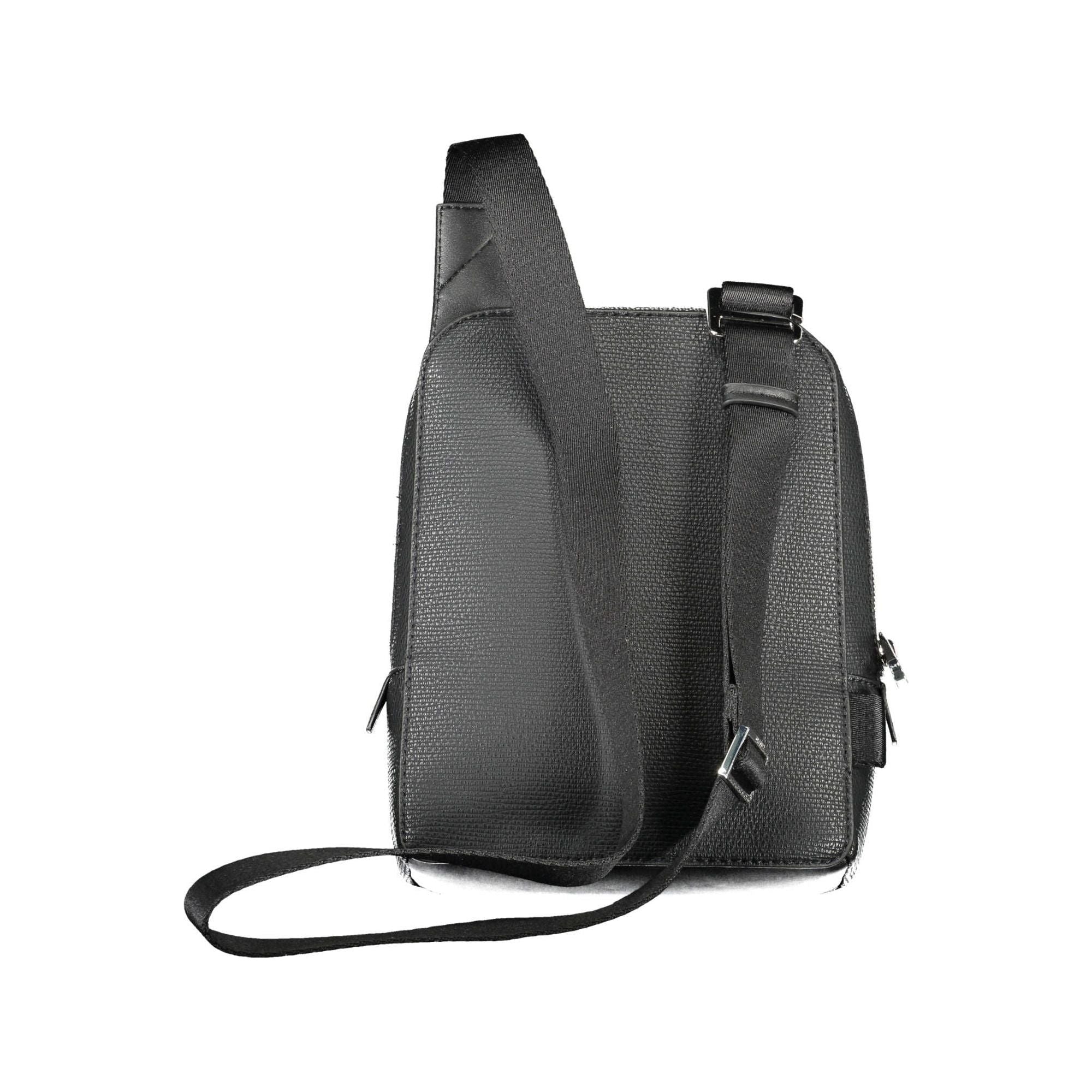 Luxour, Calvin Klein Black Polyester Men Shoulder Bag, 