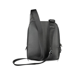 Luxour, Calvin Klein Black Polyester Men Shoulder Bag, 