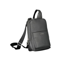 Luxour, Calvin Klein Black Polyester Men Shoulder Bag, 