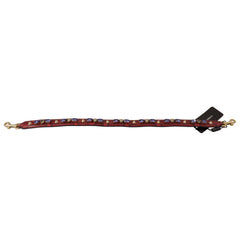 Luxour, Dolce & Gabbana Elegant Red Python Leather Handbag Strap, 