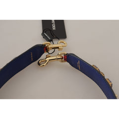 Luxour, Dolce & Gabbana Elegant Red Python Leather Handbag Strap, 