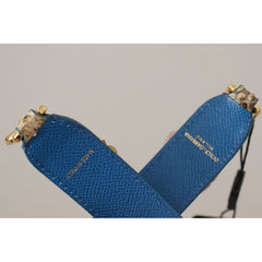 Luxour, Dolce & Gabbana Elegant Beige Python Leather Strap, 