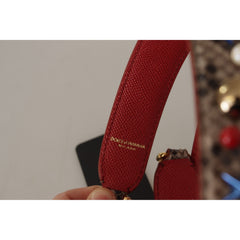 Luxour, Dolce & Gabbana Elegant Python Leather Shoulder Strap, 