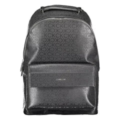 Luxour, Calvin Klein Black Polyester Men Backpack, 