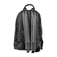 Luxour, Calvin Klein Black Polyester Men Backpack, 
