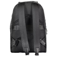 Luxour, Calvin Klein Black Polyester Men Backpack, 