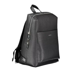 Luxour, Calvin Klein Black Polyester Men Backpack, 