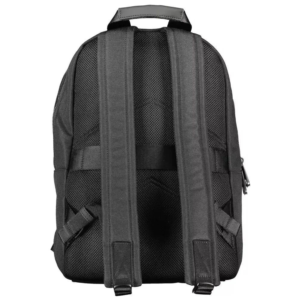 Luxour, Calvin Klein Black Polyester Men Backpack, 