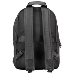 Luxour, Calvin Klein Black Polyester Men Backpack, 