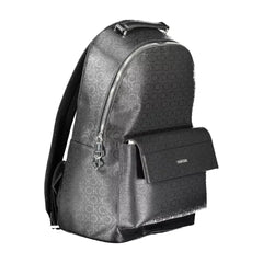 Luxour, Calvin Klein Black Polyester Men Backpack, 