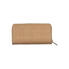 Luxour, Calvin Klein Beige Polyester Women Wallet, 