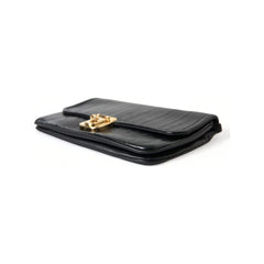 Luxour, Dolce & Gabbana Elegant Eelskin Leather Shoulder Bag, 