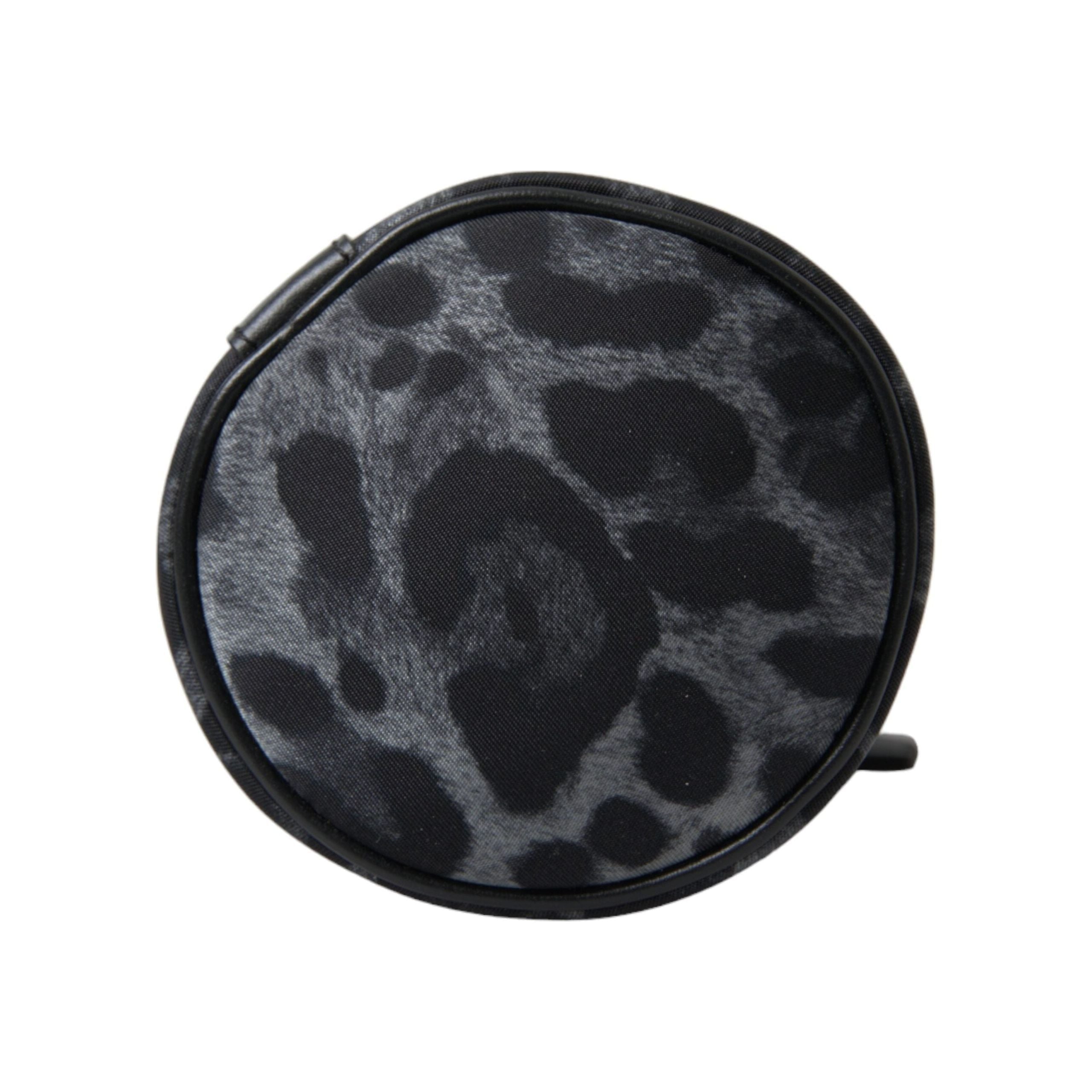 Luxour, Dolce & Gabbana Chic Leopard Print Round Bottle Cage, 