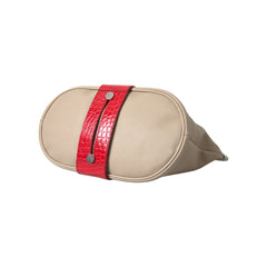 Luxour, Balenciaga Two Tone Exotic Leather Clutch, 