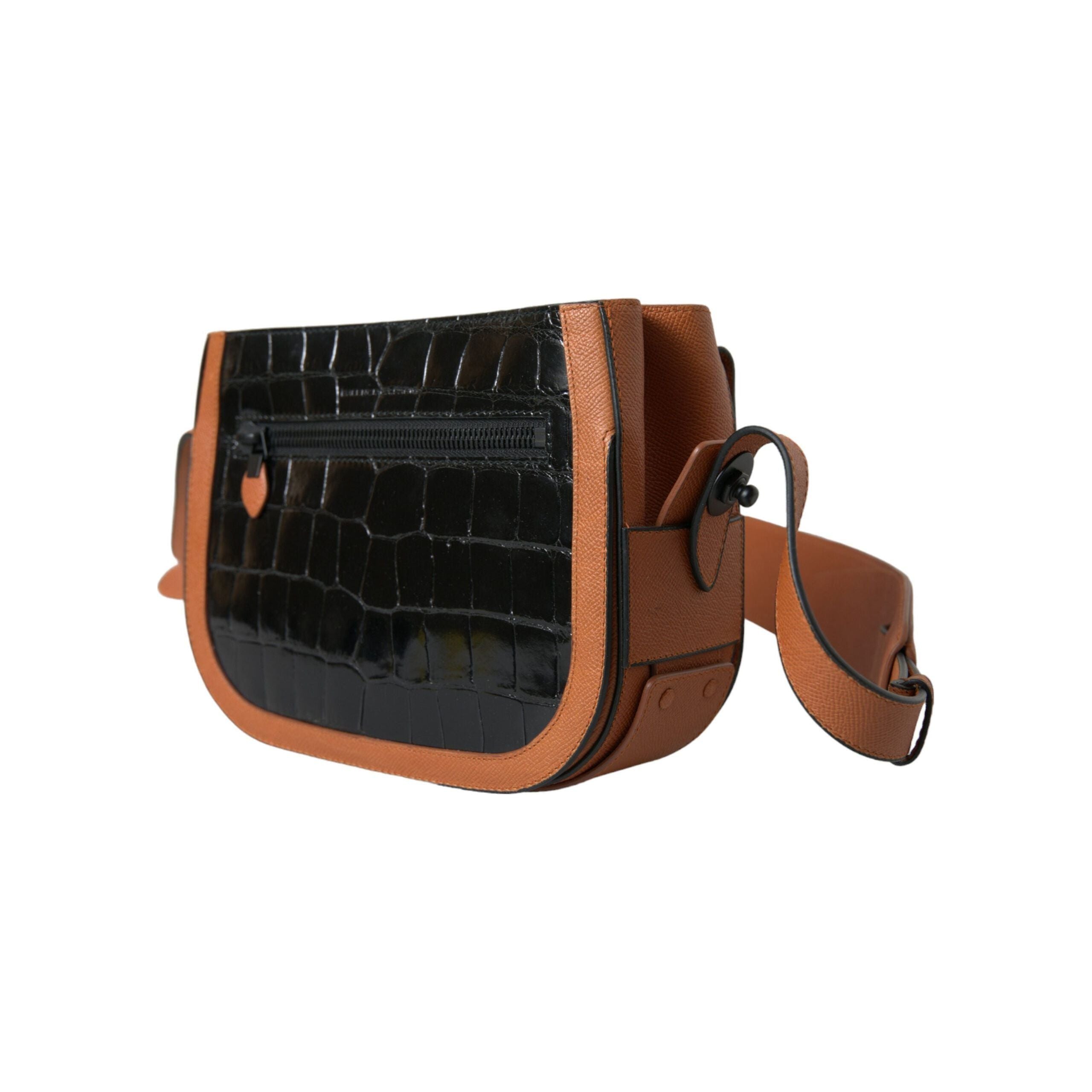 Luxour, Balenciaga Elegant Crocodile Leather Camera Bag, 