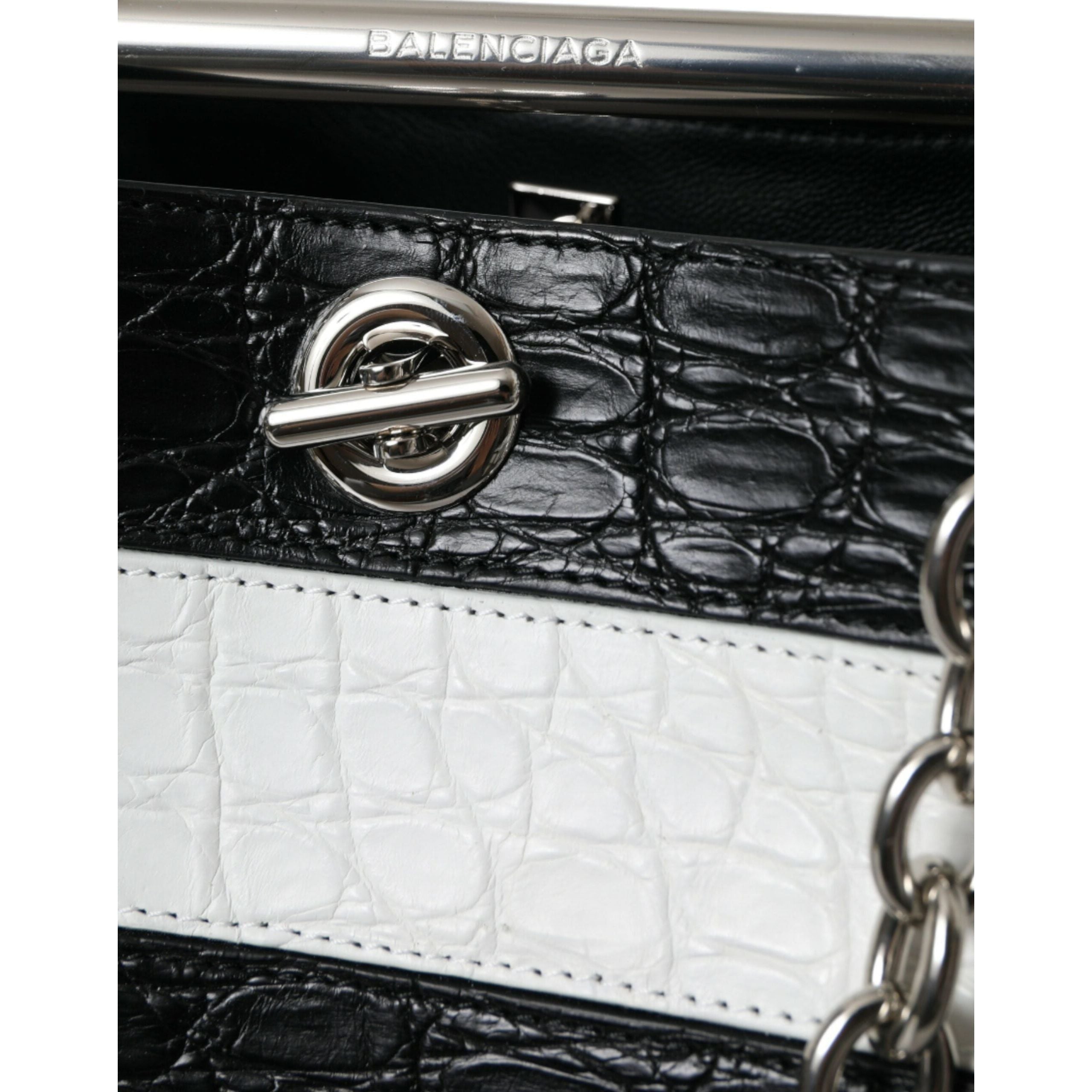 Luxour, Balenciaga Chic Crocodile Leather Maxi Bucket Bag, 