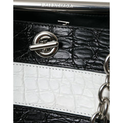 Luxour, Balenciaga Chic Crocodile Leather Maxi Bucket Bag, 