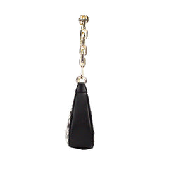 Luxour, Michael Kors Cora Medium Heart Print PVC Zip Pouchette Crossbody Bag, 