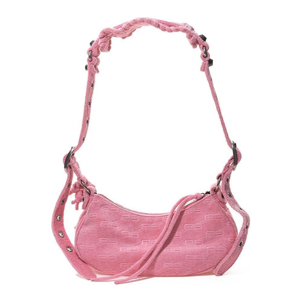 Luxour, Balenciaga Elegant Cotton Candy Pink Tote for Sophisticated Style, 