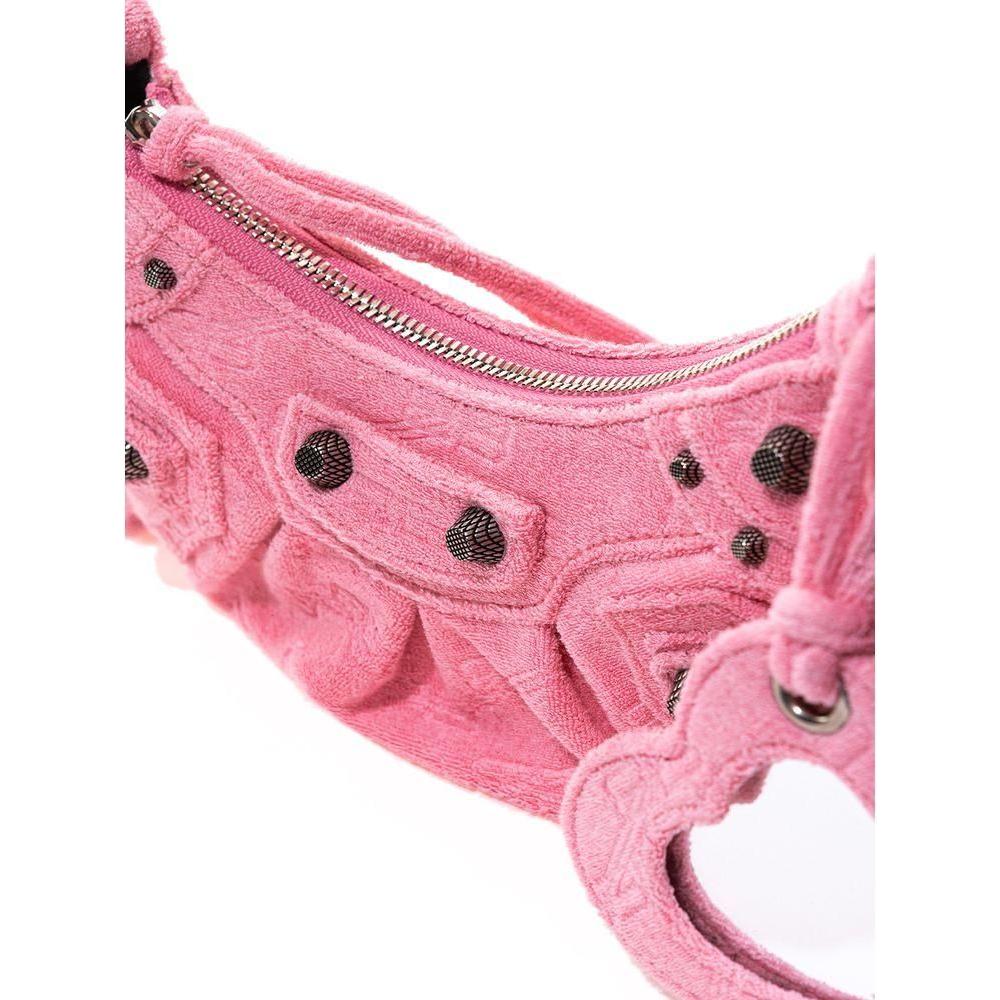 Luxour, Balenciaga Elegant Cotton Candy Pink Tote for Sophisticated Style, 