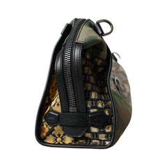 Luxour, Dolce & Gabbana Multicolor Camouflage Patchwork Crossbody Bag, 