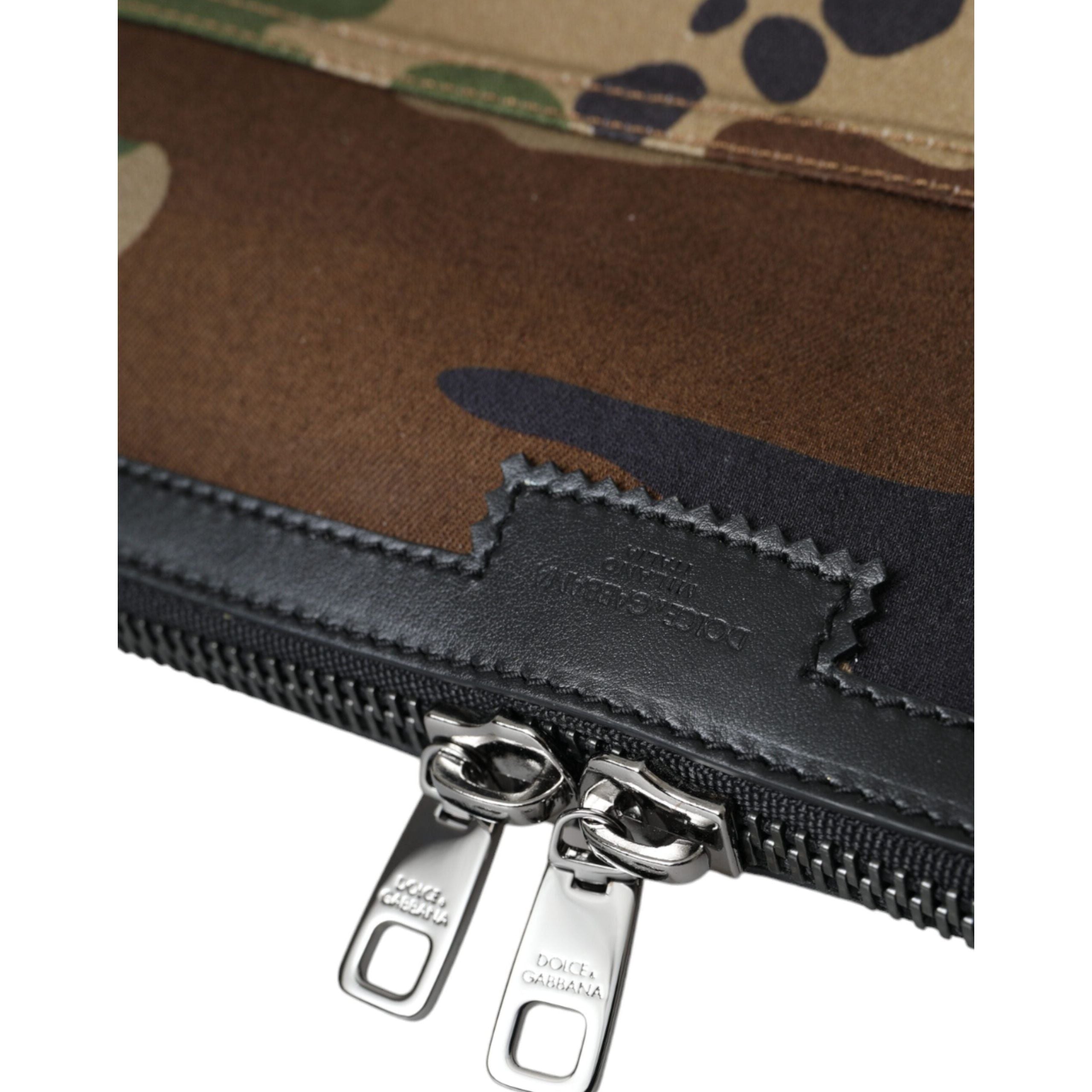 Luxour, Dolce & Gabbana Multicolor Camouflage Patchwork Crossbody Bag, 