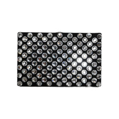 Luxour, Dolce & Gabbana Black Velvet Crystal Clutch Evening Party Purse Bag, 