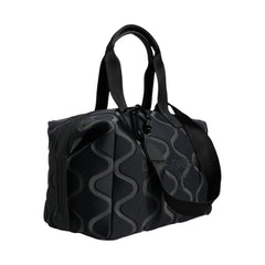 Luxour, Dolce & Gabbana Black Neoprene Logo Sport Gym Duffel Shoulder Bag, 