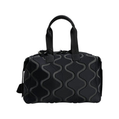 Luxour, Dolce & Gabbana Black Neoprene Logo Sport Gym Duffel Shoulder Bag, 