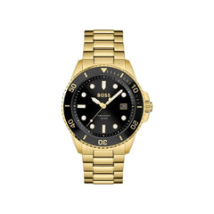 Luxour, Hugo Boss Gold Stainless Steel Watch, 