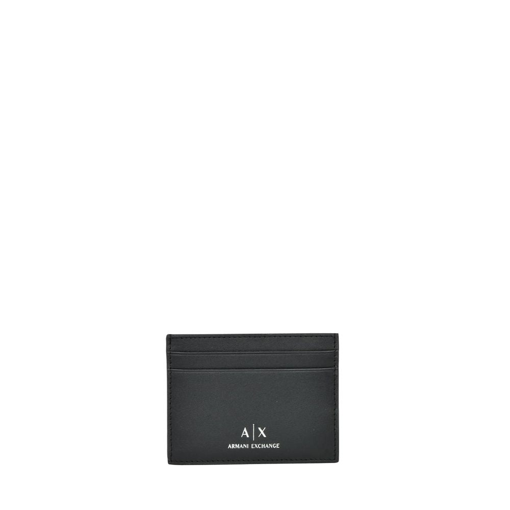 Luxour, Armani Exchange Black Leather Wallet, 
