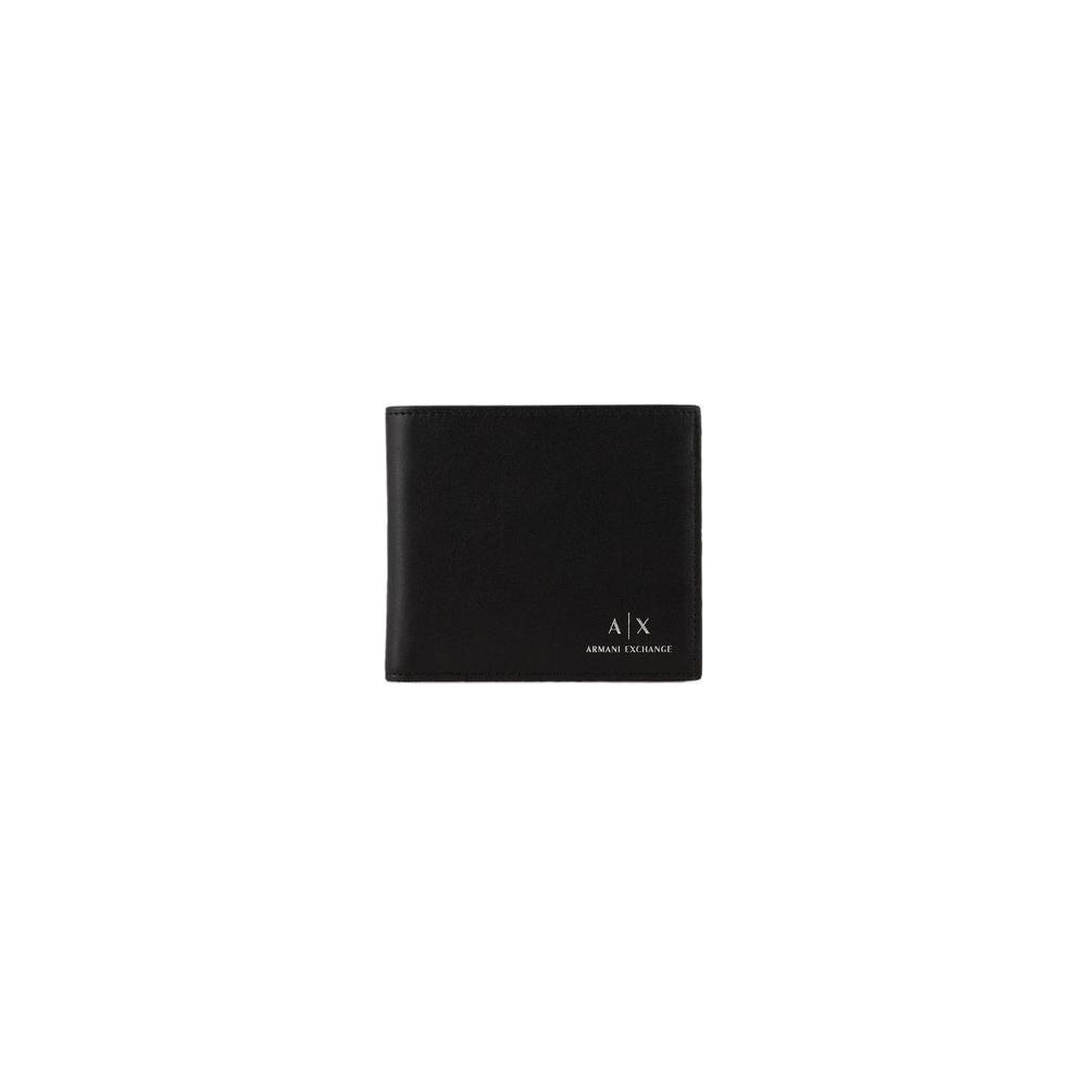 Luxour, Armani Exchange Black Leather Wallet, 
