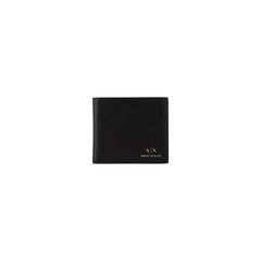 Luxour, Armani Exchange Black Leather Wallet, 