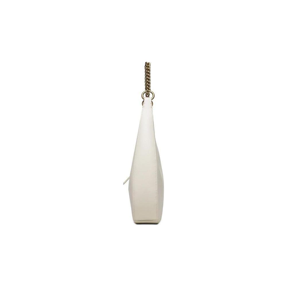 Luxour, PINKO White Leather Handbag, 