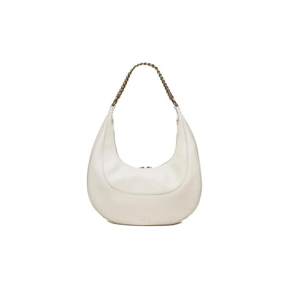 Luxour, PINKO White Leather Handbag, 