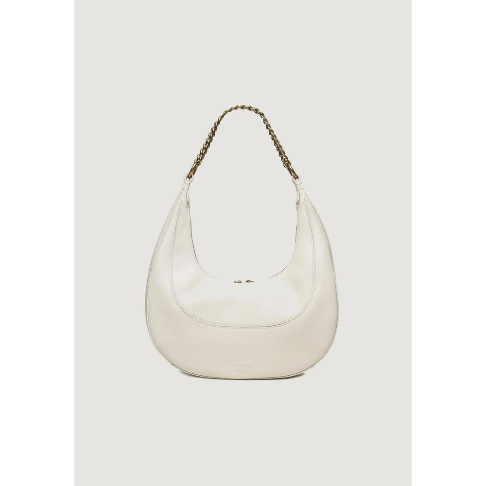 Luxour, PINKO White Leather Handbag, 