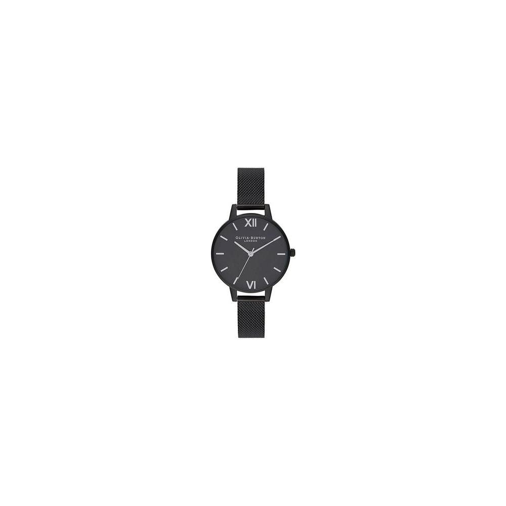 Luxour, Olivia Burton Black Steel Watch, 