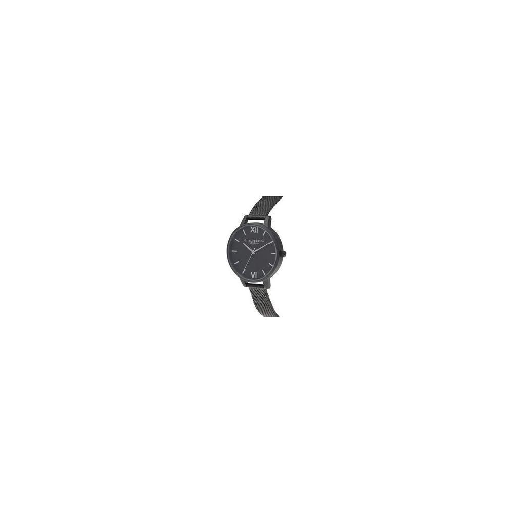 Luxour, Olivia Burton Black Steel Watch, 